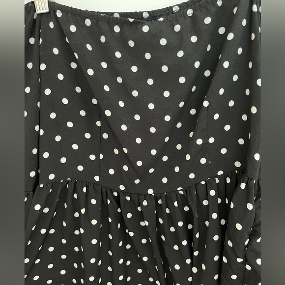Nasty Gal off the shoulder polka dot dress. Size 6 - Picture 5 of 5